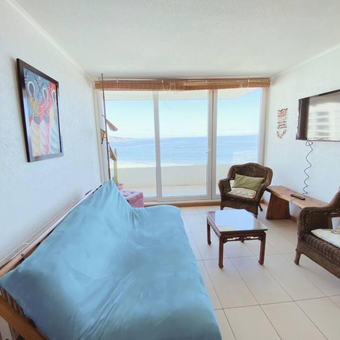 Departamento En Punta Puyai Frente Al Oceano Apartman Papudo Kültér fotó